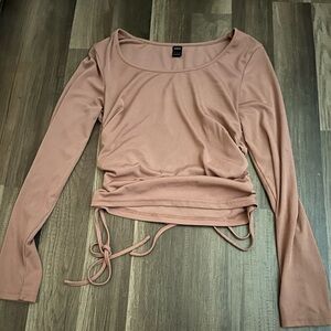 Women's Long Sleeve Top in Pink